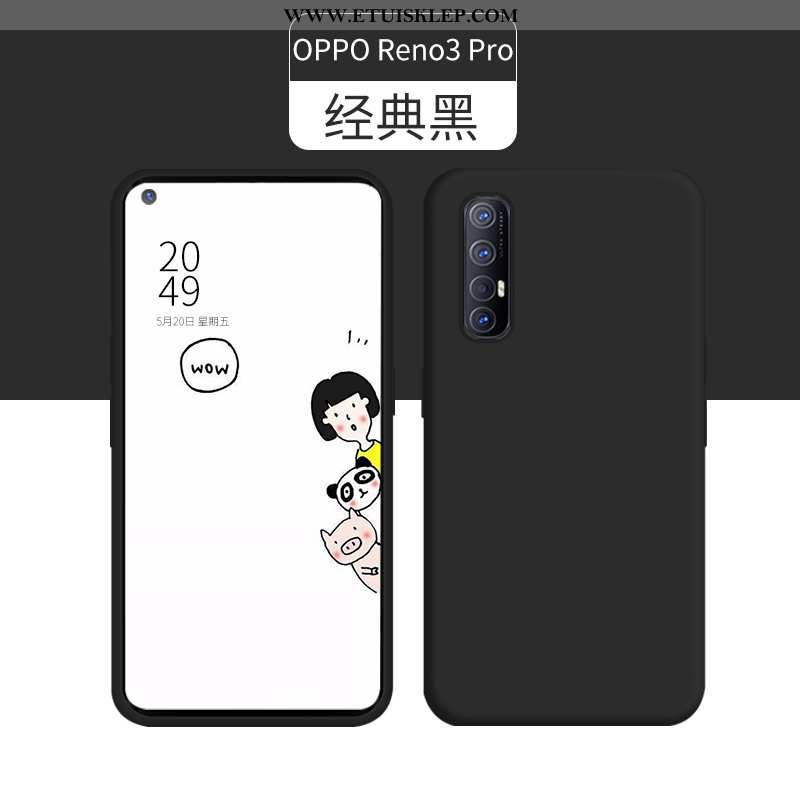 Obudowa Oppo Reno 3 Pro Cienkie Wysoki Koniec Futerał Etui Telefon Komórkowy Super Zielony Tanie