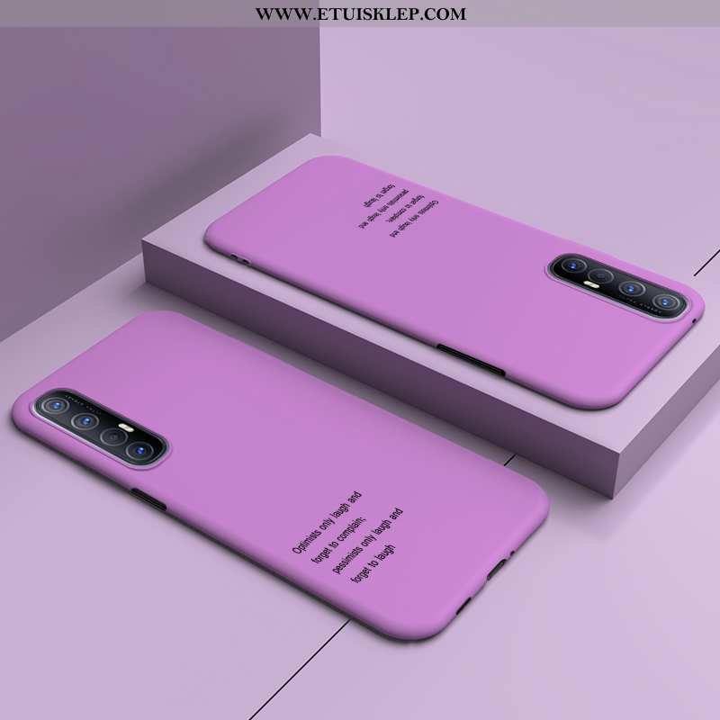 Obudowa Oppo Reno 3 Pro Ochraniacz Purpurowy Super Obrzeża Futerał Cienkie Oryginalny Kup