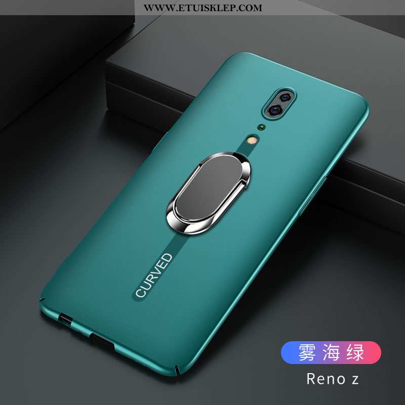 Obudowa Oppo Reno Z Cienkie All Inclusive Futerał Nubuku Zielony Trudno Anti-fall Tanie