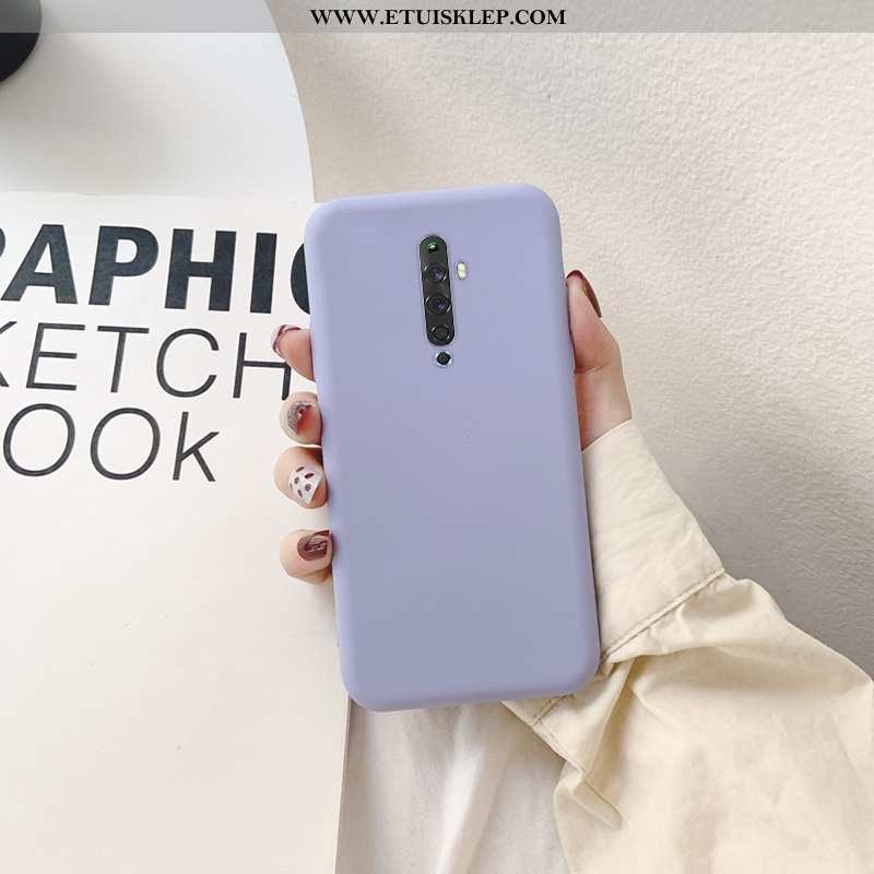 Obudowa Oppo Reno2 Silikonowe Purpurowy Telefon Komórkowy Anti-fall All Inclusive Futerał Na Sprzeda