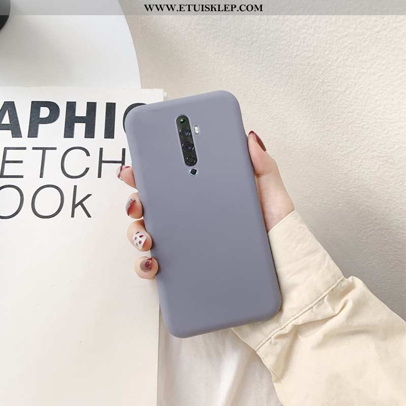Obudowa Oppo Reno2 Silikonowe Purpurowy Telefon Komórkowy Anti-fall All Inclusive Futerał Na Sprzeda