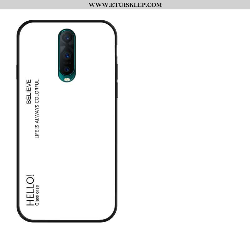 Obudowa Oppo Rx17 Pro Miękki Etui Silikonowe Ochraniacz Szkło Telefon Komórkowy Szkło Hartowane Tani