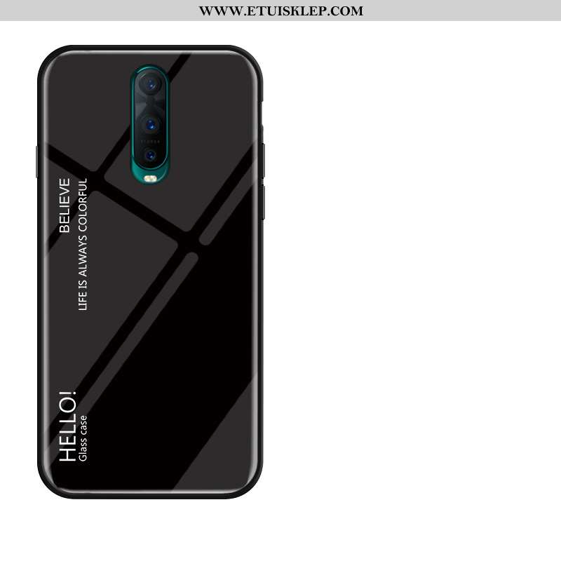 Obudowa Oppo Rx17 Pro Miękki Etui Silikonowe Ochraniacz Szkło Telefon Komórkowy Szkło Hartowane Tani