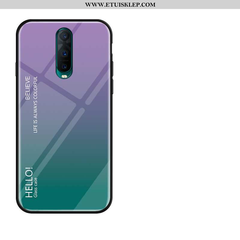 Obudowa Oppo Rx17 Pro Miękki Etui Silikonowe Ochraniacz Szkło Telefon Komórkowy Szkło Hartowane Tani