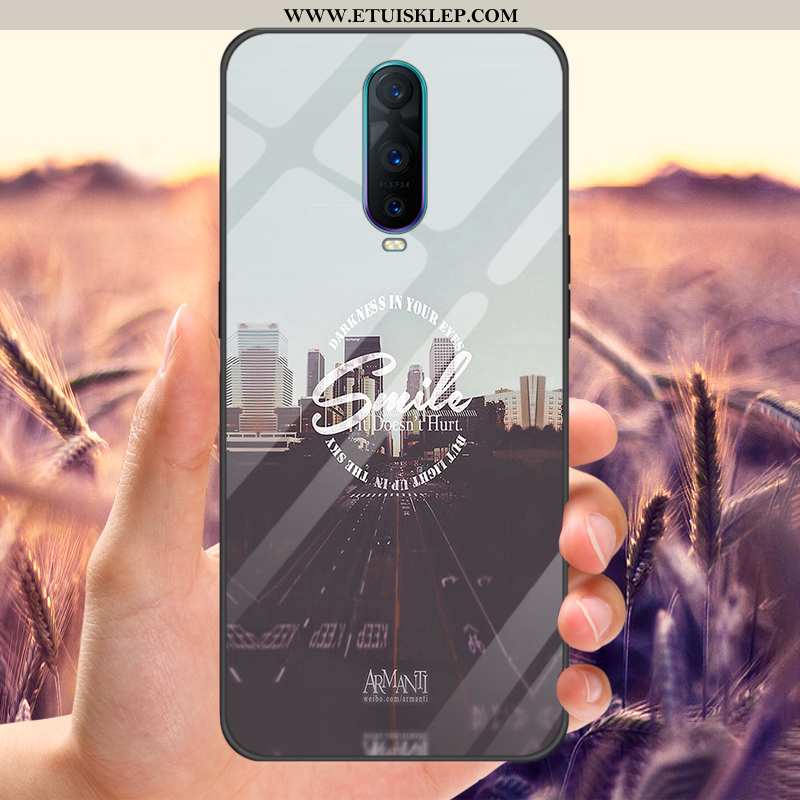 Obudowa Oppo Rx17 Pro Ochraniacz All Inclusive Osobowość Czarny Dostosowane Lustro Telefon Komórkowy