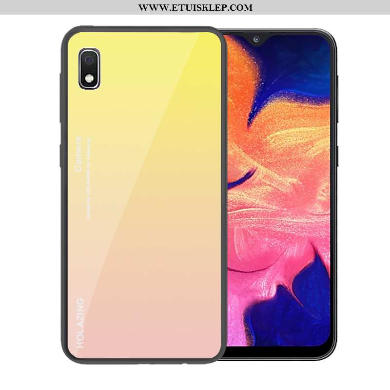 Obudowa Samsung Galaxy A10 Ochraniacz Etui Ciemno Niebieski Telefon Komórkowy Futerał Gradient Trend