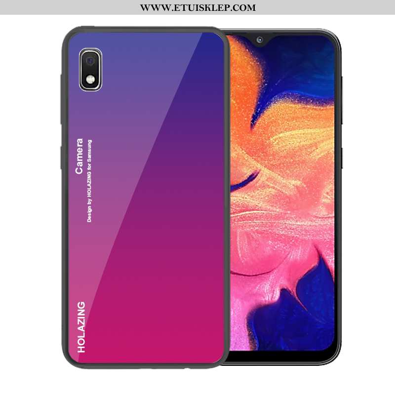 Obudowa Samsung Galaxy A10 Ochraniacz Etui Ciemno Niebieski Telefon Komórkowy Futerał Gradient Trend