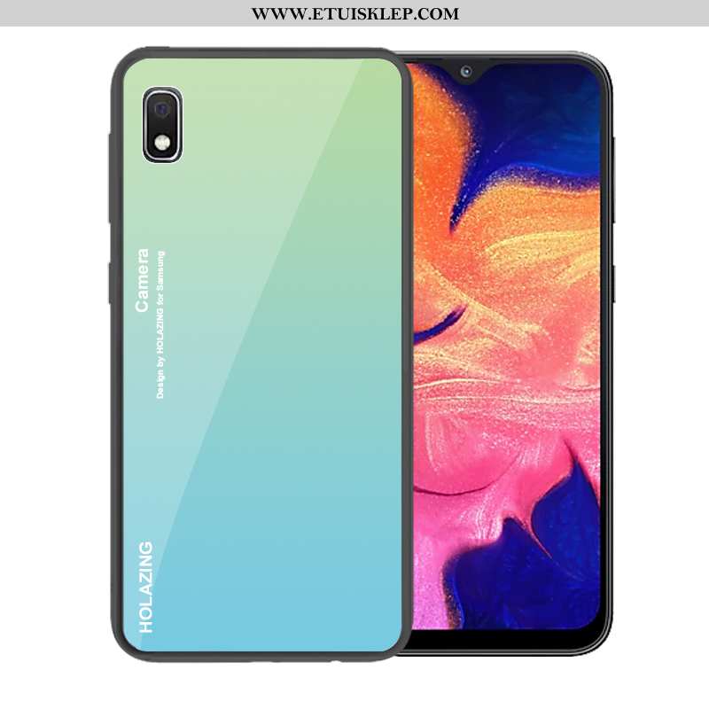 Obudowa Samsung Galaxy A10 Ochraniacz Etui Ciemno Niebieski Telefon Komórkowy Futerał Gradient Trend