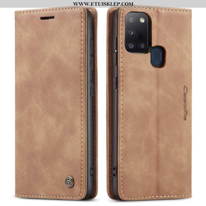 Obudowa Samsung Galaxy A21s Ochraniacz Niebieski Anti-fall Telefon Komórkowy All Inclusive Etui Fute