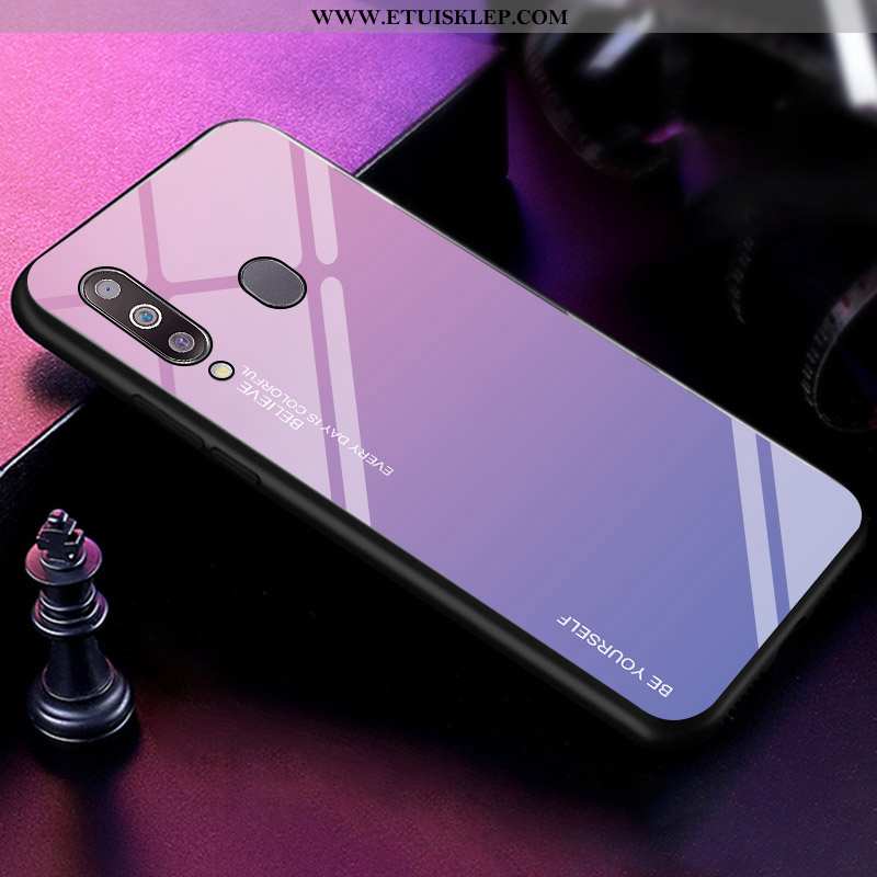 Obudowa Samsung Galaxy A40s Szkło Etui Trendy Kolor Gradientu Ochraniacz Zakochani All Inclusive Spr