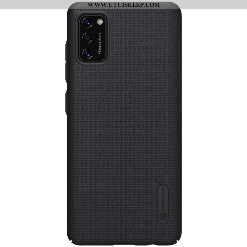 Obudowa Samsung Galaxy A41 Cienkie Nubuku Lekkie Gwiazda Anti-fall Etui Niebieski Tanie