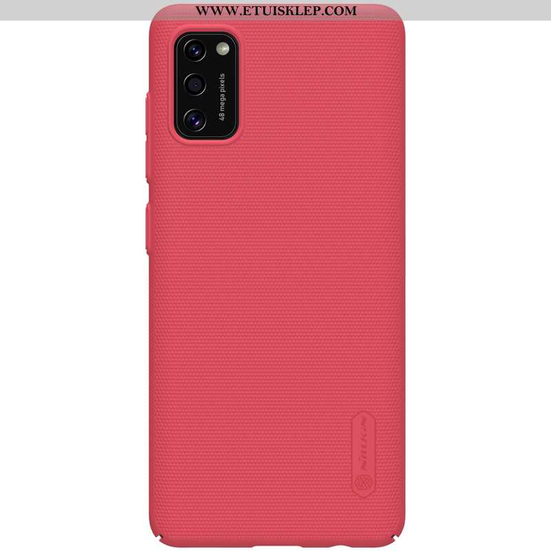 Obudowa Samsung Galaxy A41 Cienkie Nubuku Lekkie Gwiazda Anti-fall Etui Niebieski Tanie