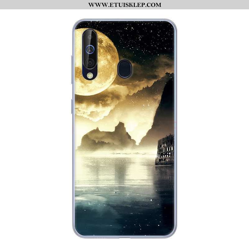 Obudowa Samsung Galaxy A60 Miękki Anti-fall Gwiazda Czarny Ochraniacz Kreskówka Telefon Komórkowy Ta