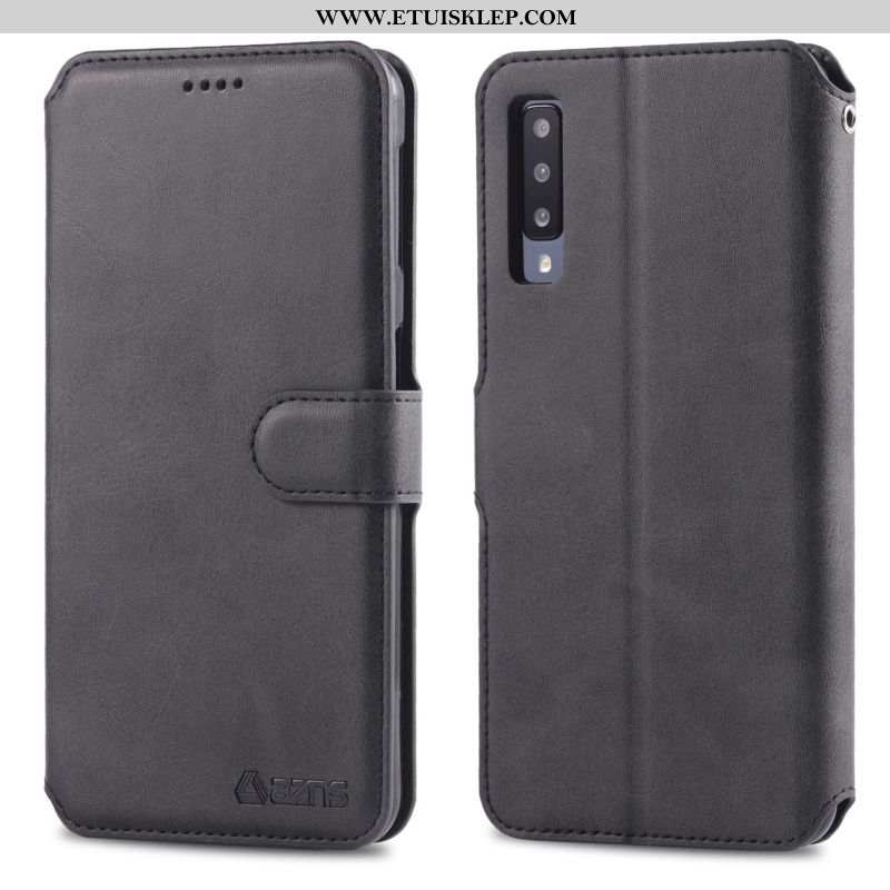 Obudowa Samsung Galaxy A70 Silikonowe Magnes Zamknięty All Inclusive Telefon Komórkowy Etui Anti-fal