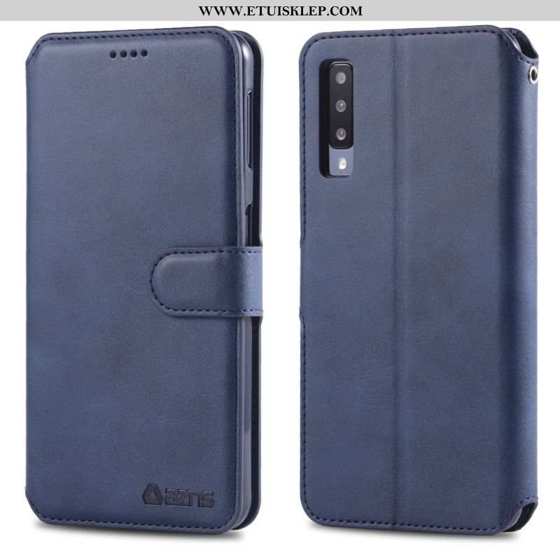 Obudowa Samsung Galaxy A70 Silikonowe Magnes Zamknięty All Inclusive Telefon Komórkowy Etui Anti-fal