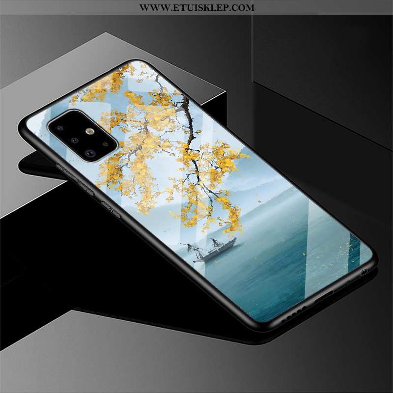 Obudowa Samsung Galaxy A71 Szkło Czarny Futerał Lustro Etui Gwiazda Telefon Komórkowy Oferta