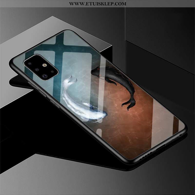 Obudowa Samsung Galaxy A71 Szkło Czarny Futerał Lustro Etui Gwiazda Telefon Komórkowy Oferta