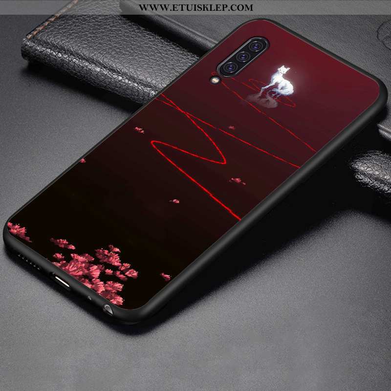 Obudowa Samsung Galaxy A90 5g Kreatywne Gwiazda Telefon Komórkowy Osobowość Silikonowe Czerwony Ochr