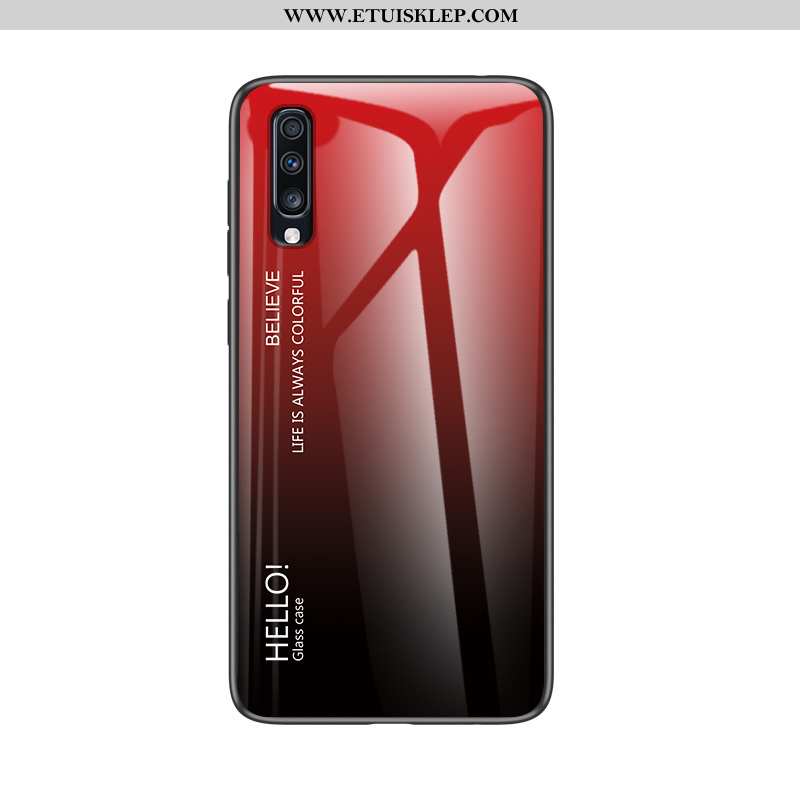 Obudowa Samsung Galaxy A90 5g Szkło Nowy Czerwony Netto Etui Futerał Telefon Komórkowy Trudno Kupię