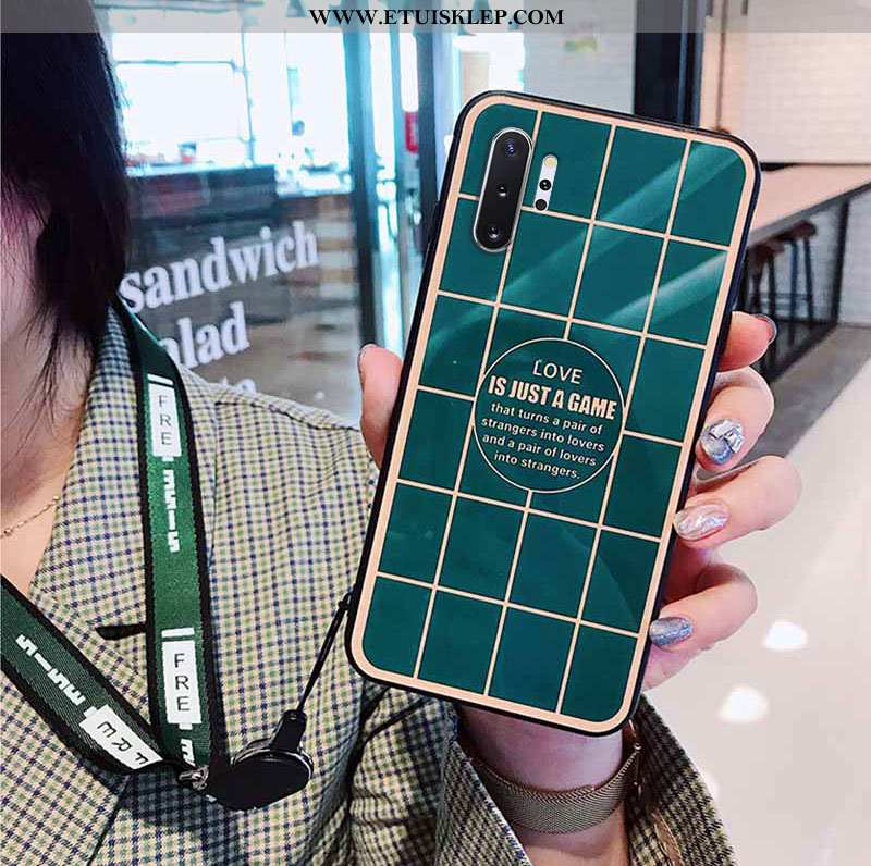 Obudowa Samsung Galaxy Note 10+ Silikonowe Jasny Kreatywne Miękki Zielony All Inclusive Trendy Ofert