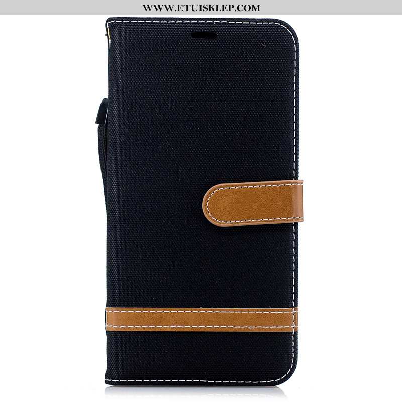 Obudowa Samsung Galaxy Note 9 Ochraniacz Czerwony Portfel Telefon Komórkowy All Inclusive Etui Denim