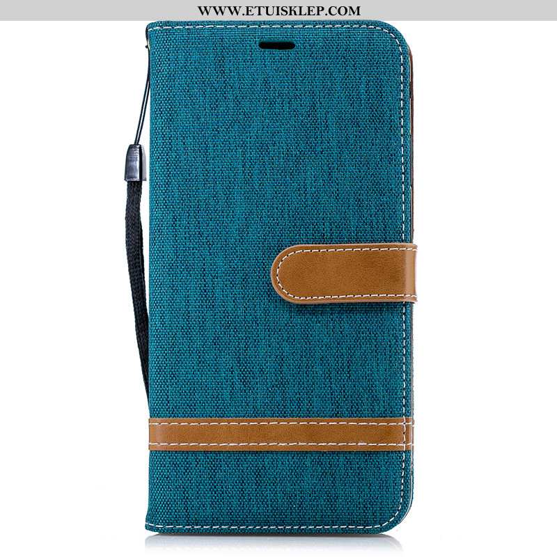 Obudowa Samsung Galaxy Note 9 Ochraniacz Czerwony Portfel Telefon Komórkowy All Inclusive Etui Denim