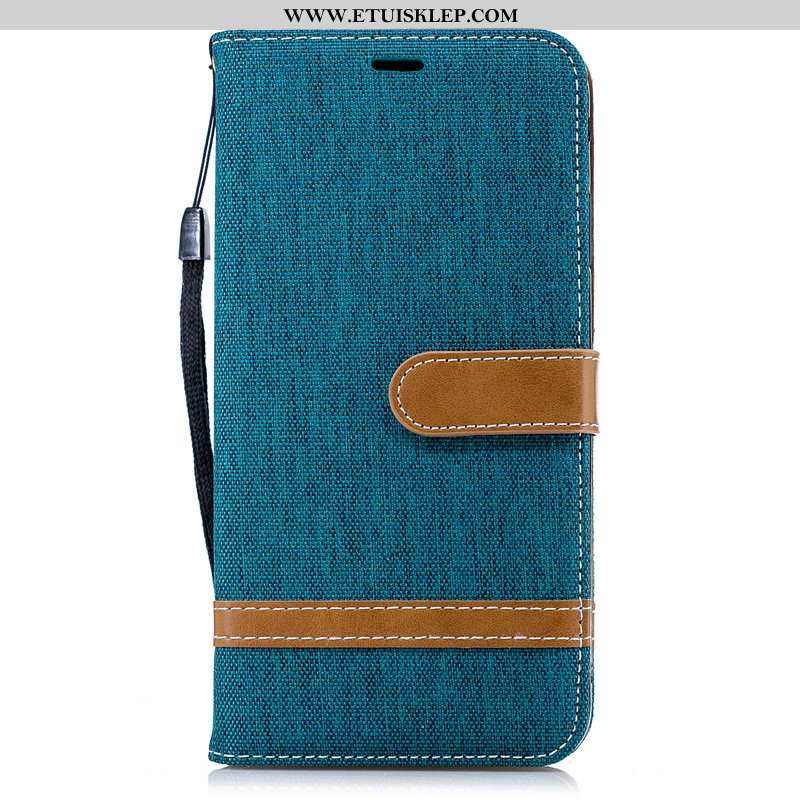 Obudowa Samsung Galaxy Note 9 Ochraniacz Czerwony Portfel Telefon Komórkowy All Inclusive Etui Denim