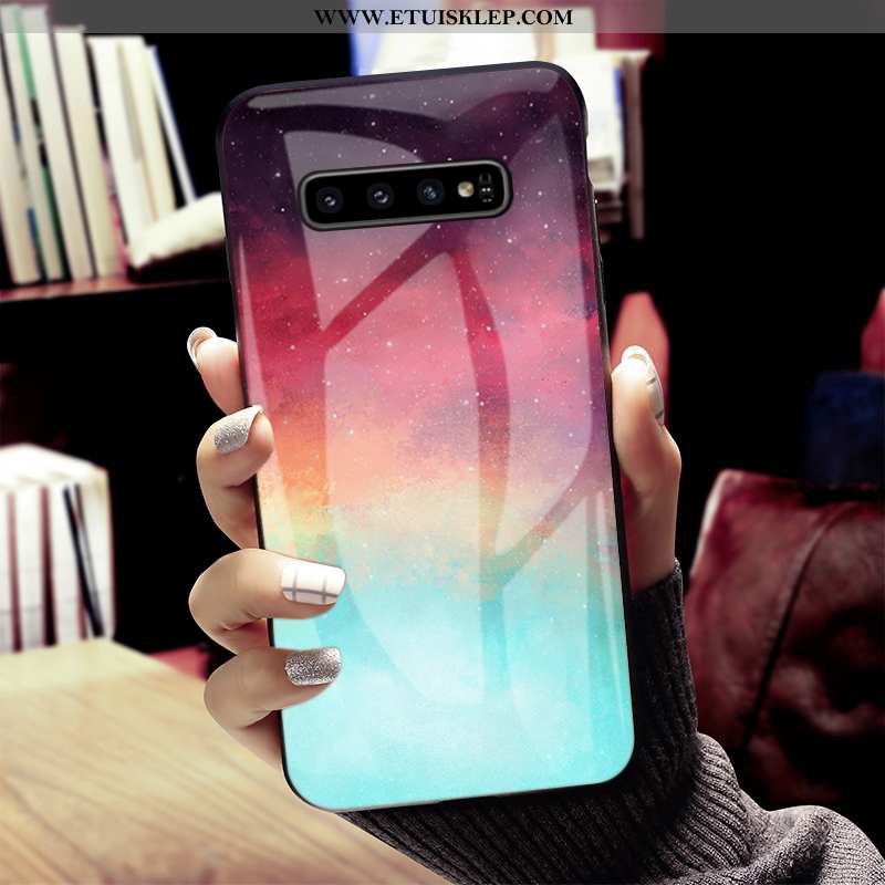 Obudowa Samsung Galaxy S10+ Silikonowe Moda Osobowość Czerwony Futerał Biznes All Inclusive Kupię