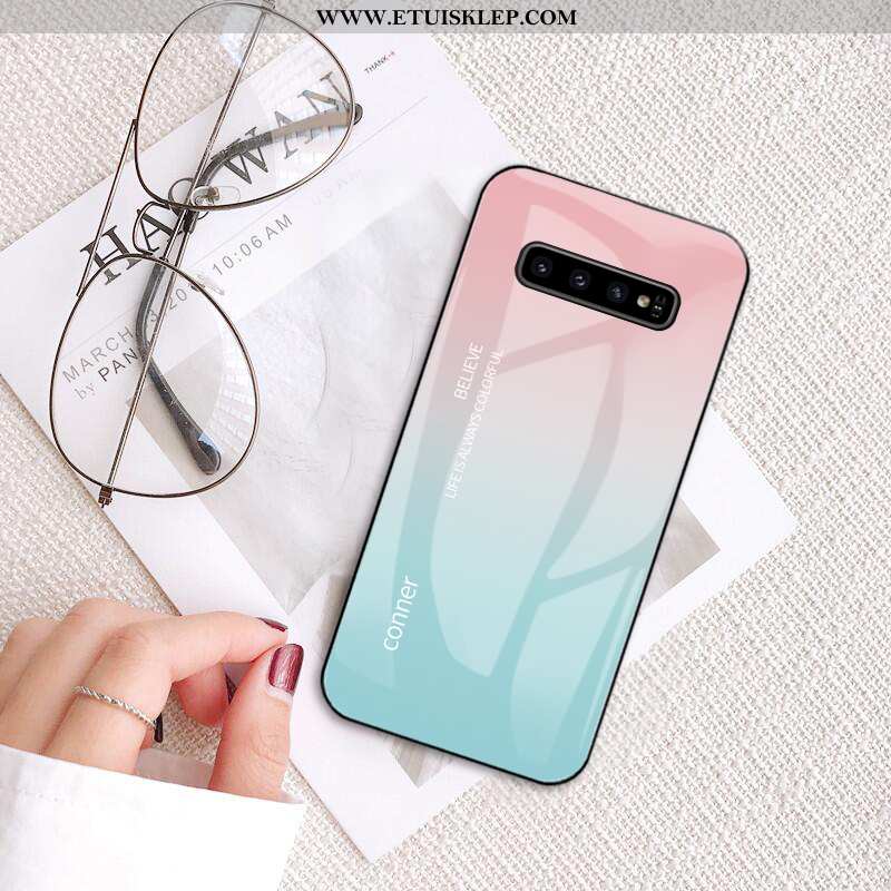 Obudowa Samsung Galaxy S10+ Silikonowe Moda Osobowość Czerwony Futerał Biznes All Inclusive Kupię