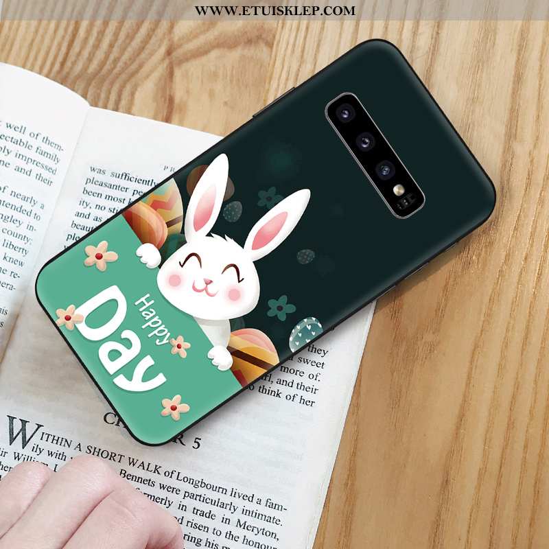 Obudowa Samsung Galaxy S10 Trendy Etui Obrzeża Futerał Piękny Ciemno Niebieski Zwierzę Kupię