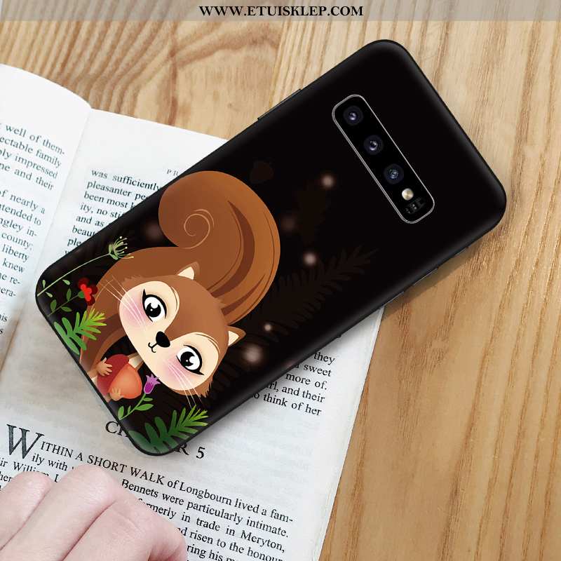 Obudowa Samsung Galaxy S10 Trendy Etui Obrzeża Futerał Piękny Ciemno Niebieski Zwierzę Kupię