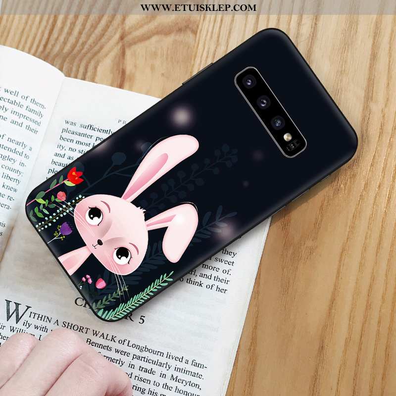 Obudowa Samsung Galaxy S10 Trendy Etui Obrzeża Futerał Piękny Ciemno Niebieski Zwierzę Kupię