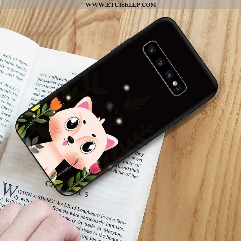 Obudowa Samsung Galaxy S10 Trendy Etui Obrzeża Futerał Piękny Ciemno Niebieski Zwierzę Kupię