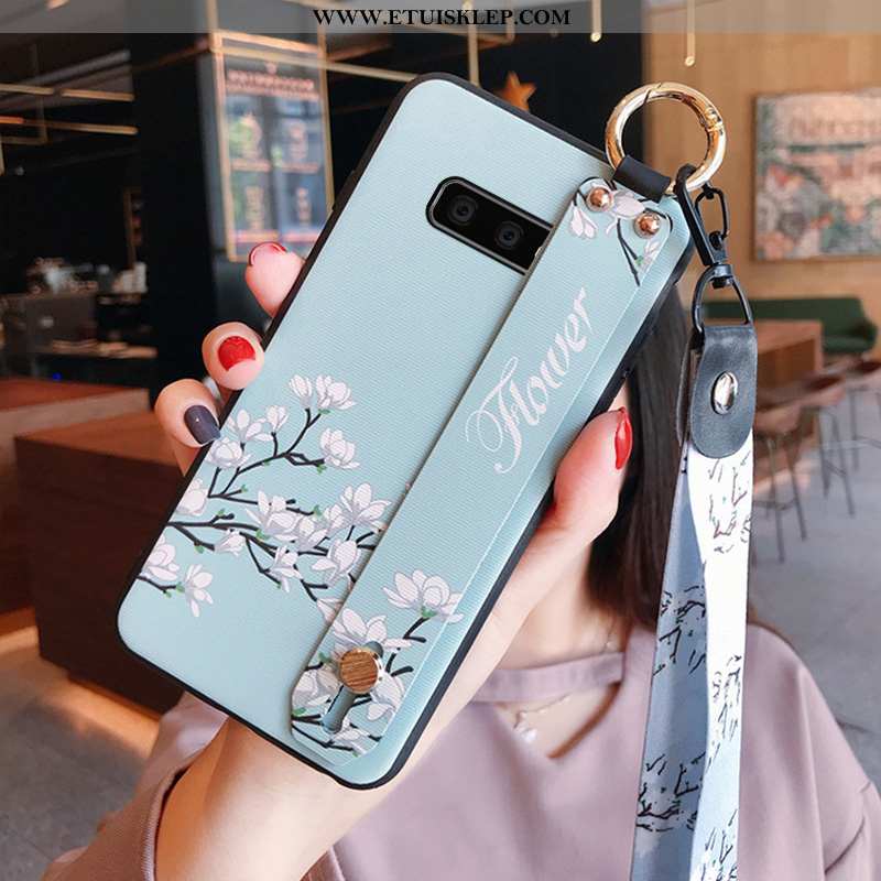 Obudowa Samsung Galaxy S10e Trendy Silikonowe Anti-fall Etui Czarny Futerał Ochraniacz Dyskont