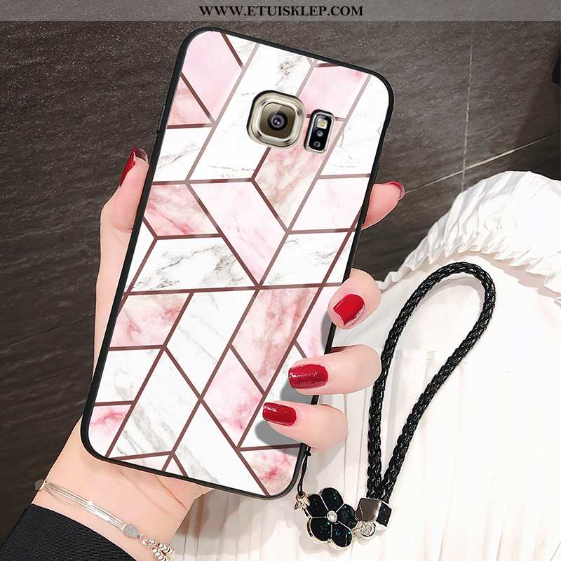 Obudowa Samsung Galaxy S6 Cienkie Zielony Etui Anti-fall Moda Gwiazda Duży Oferta