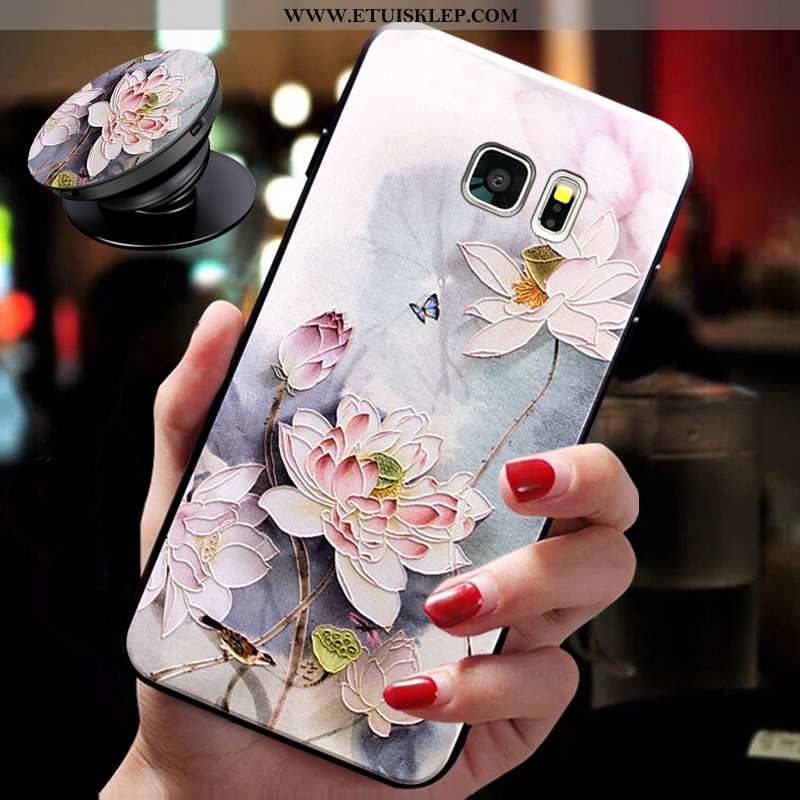 Obudowa Samsung Galaxy S6 Ochraniacz Silikonowe Super Trendy Wisząca Szyja Miękki Etui Tanie