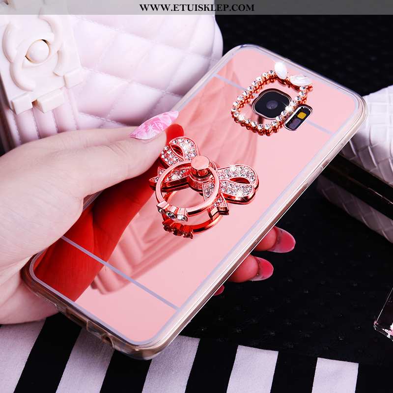 Obudowa Samsung Galaxy S7 Miękki Futerał Różowe Etui Telefon Komórkowy Gwiazda Online