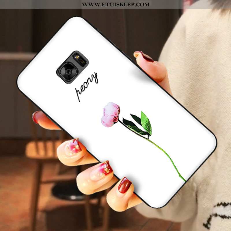 Obudowa Samsung Galaxy S7 Trendy Gwiazda Biały Futerał Telefon Komórkowy Czerwony Netto Tanie