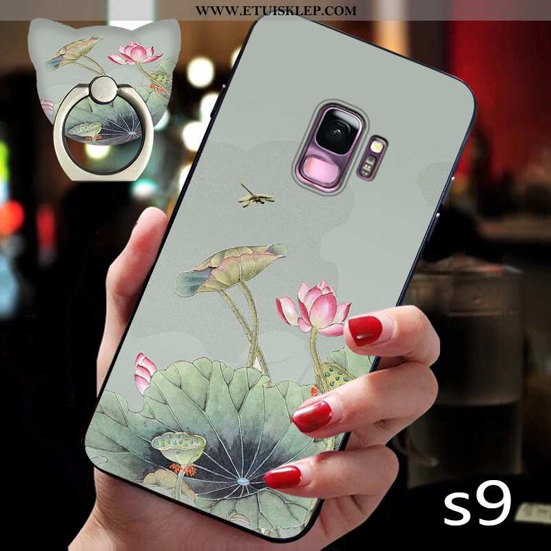 Obudowa Samsung Galaxy S9 Miękki Anti-fall Etui Chiński Styl Trendy Kwiaty Cienkie Kup