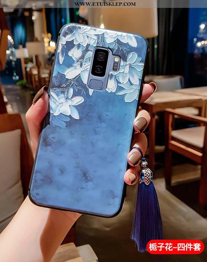 Obudowa Samsung Galaxy S9+ Miękki Vintage Pałac Ochraniacz Relief Futerał Wiatr Sklep