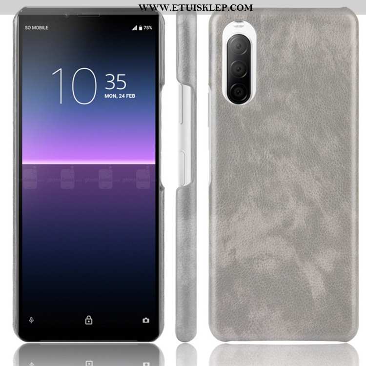 Obudowa Sony Xperia 10 Ii Osobowość Telefon Komórkowy Anti-fall Szary Futerał Sklep