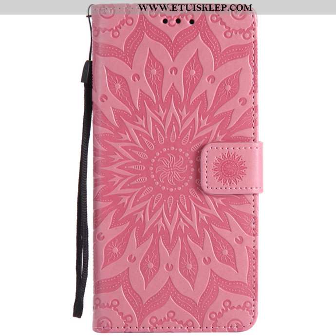 Obudowa Sony Xperia Xa Ultra Skórzane Etui Ochraniacz Futerał Telefon Komórkowy Różowe Tani