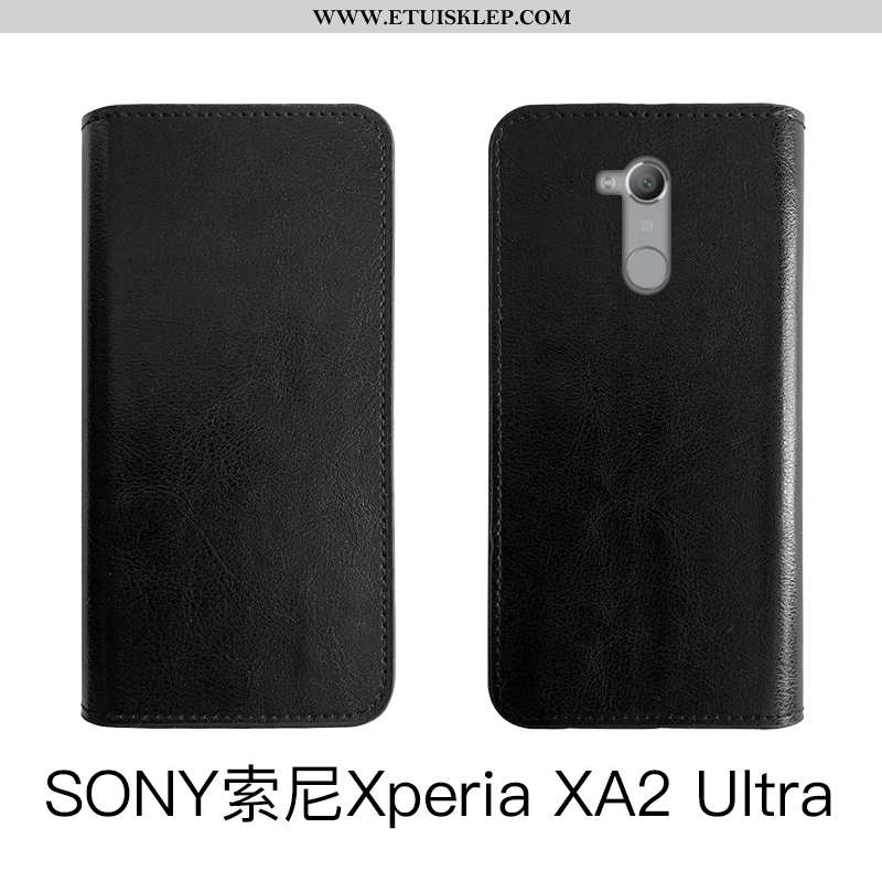 Obudowa Sony Xperia Xa2 Ultra Ochraniacz Vintage Miękki Biznes Etui Telefon Komórkowy Futerał Tani