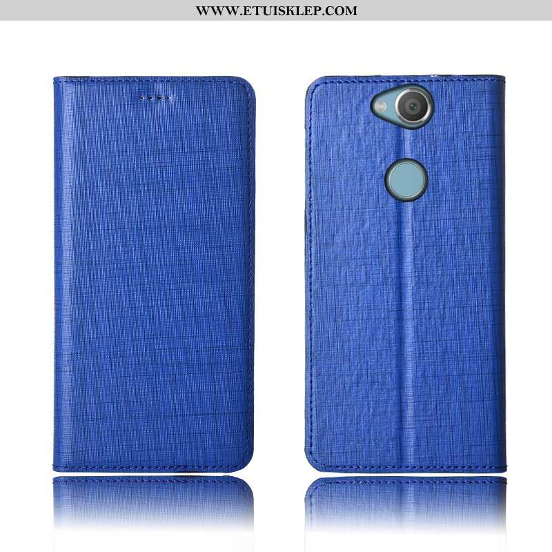 Obudowa Sony Xperia Xa2 Ultra Silikonowe Telefon Komórkowy Niebieski Nowy Prawdziwa Skóra Miękki Ant