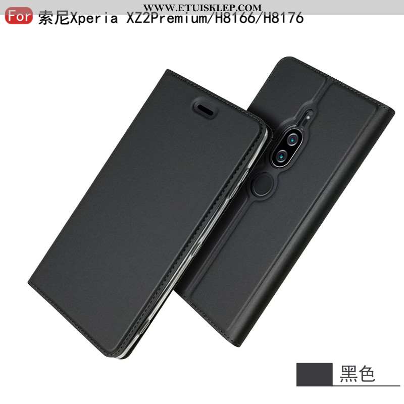 Obudowa Sony Xperia Xz2 Premium Moda Skórzane Etui Anti-fall Gwiazda Telefon Komórkowy Biznes Kupię