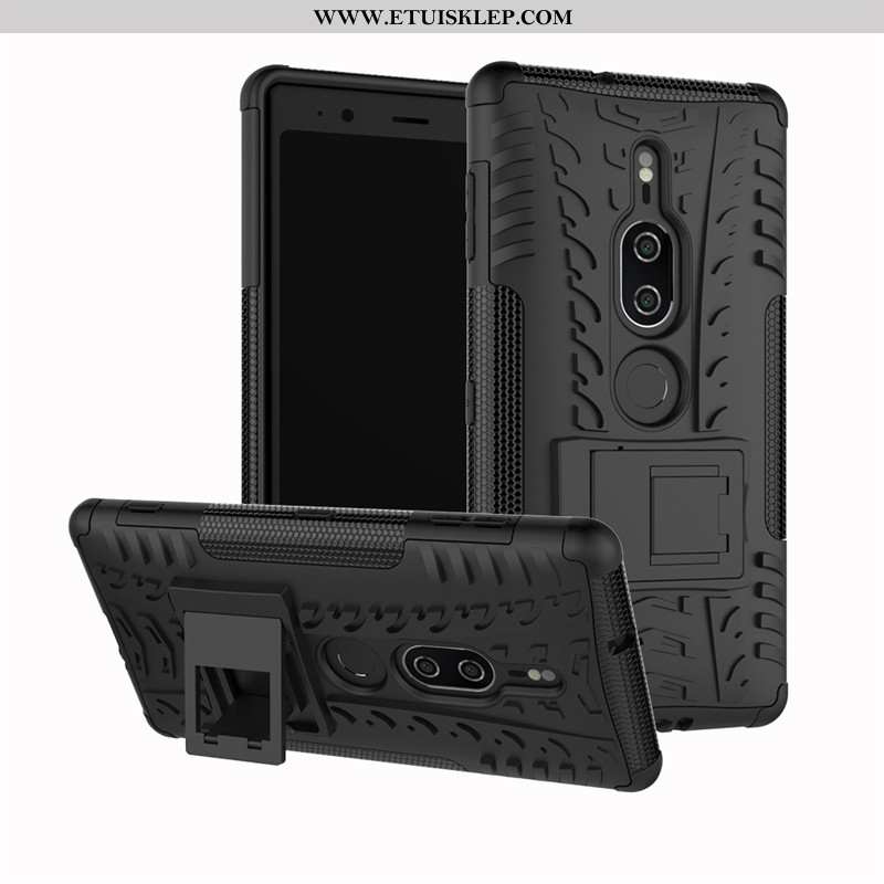 Obudowa Sony Xperia Xz2 Premium Ochraniacz Czarny Pancerz Futerał Telefon Komórkowy All Inclusive Et