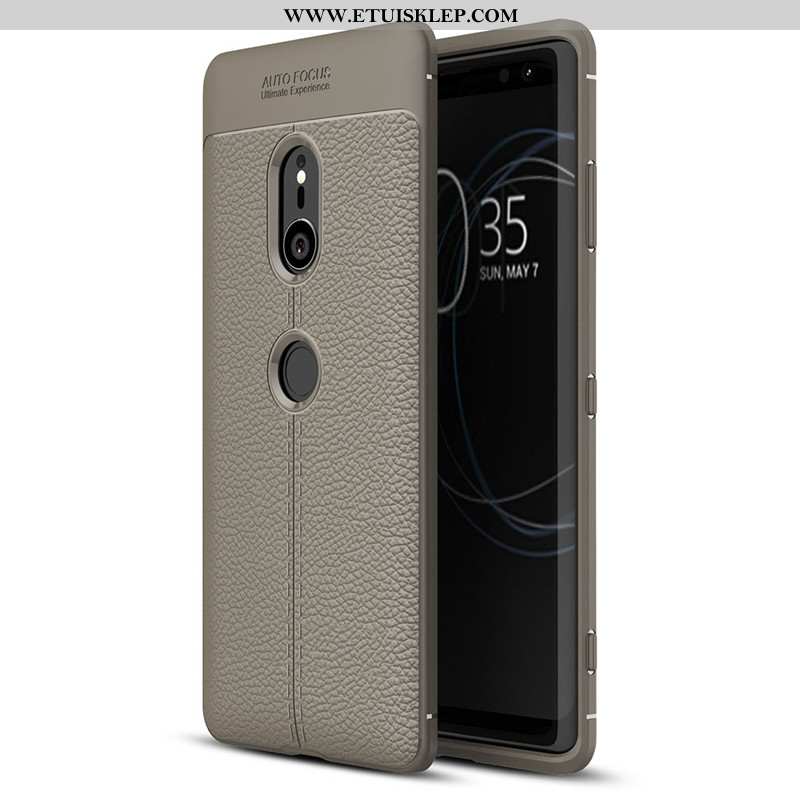 Obudowa Sony Xperia Xz3 Skóra Moda All Inclusive Etui Litchi Trendy Telefon Komórkowy Sprzedam