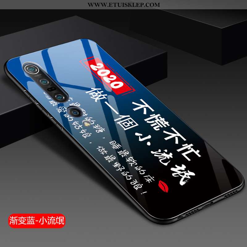 Obudowa Xiaomi Mi 10 Pro Osobowość Cienkie Trudno Telefon Komórkowy Czarny Czerwony Netto Futerał Ku