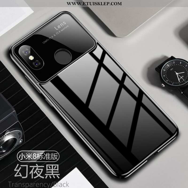 Obudowa Xiaomi Mi 8 Cienkie Nubuku All Inclusive Szkło Żółty Futerał Trendy Kupię