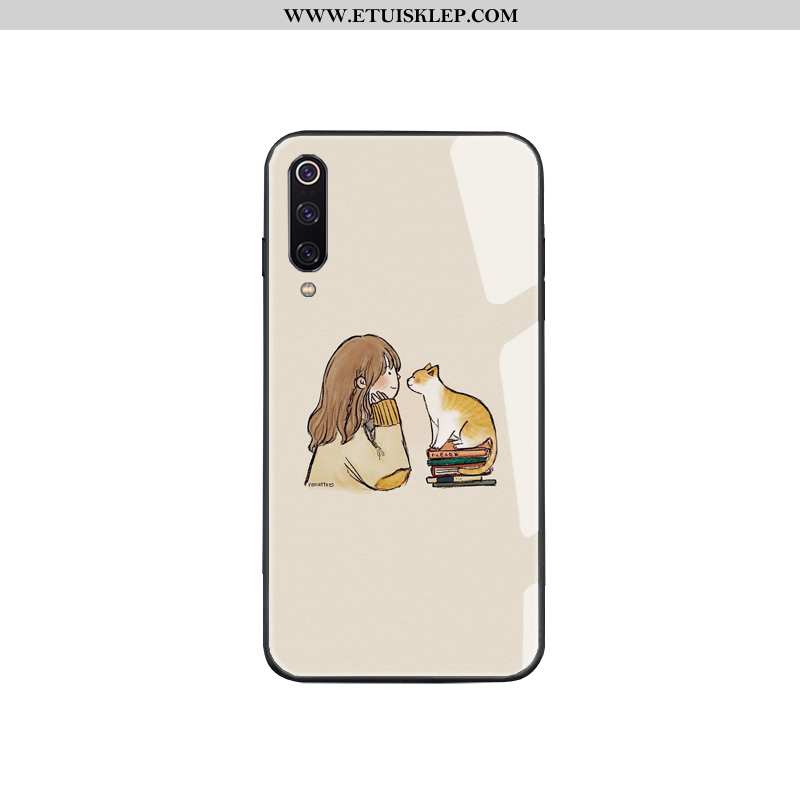 Obudowa Xiaomi Mi 8 Kreatywne Żółty Szkło Hartowane Serce Telefon Komórkowy Futerał Kotek Sprzedam